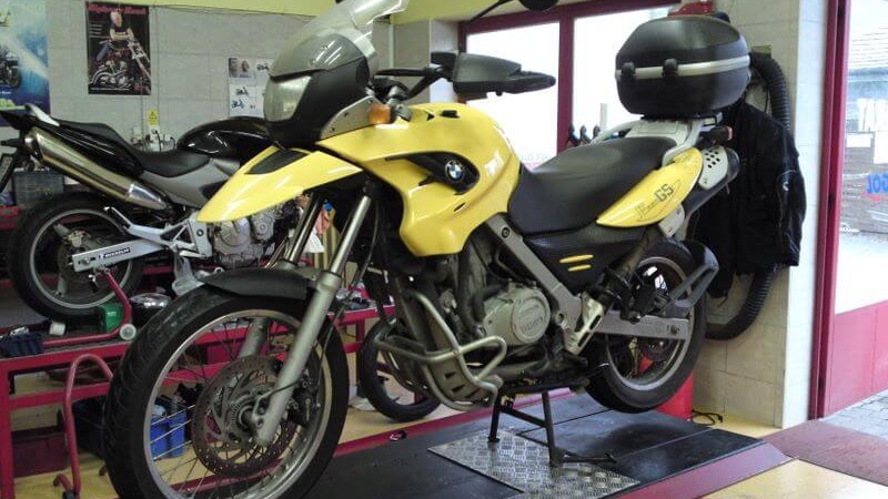 BMW 550 gs kép