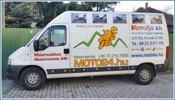 MOTOROK MENTÉSE, SZÁLLÍTÁSA kép